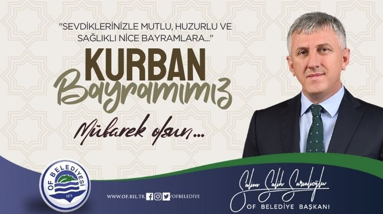 Başkan Sarıalioğlu'ndan Kurban Bayramı mesajı