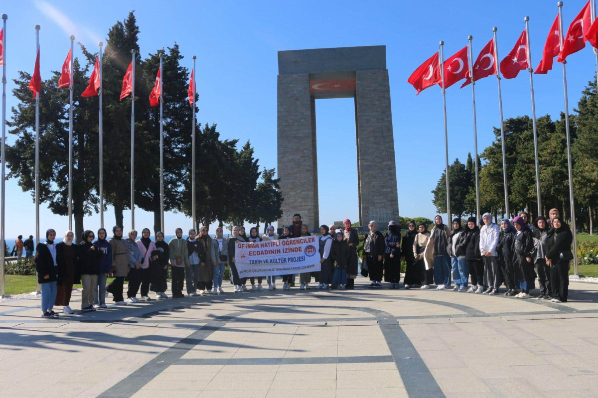 Of İmam Hatip Liseli kızlar Ecdadının İzinde yolculuğunu tamamladı