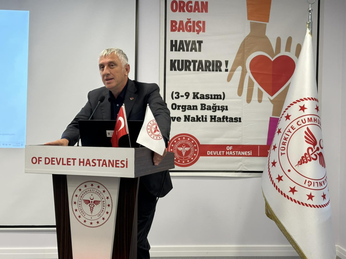 Of'ta Organ Bağışı Haftası etkinliği düzenlendi