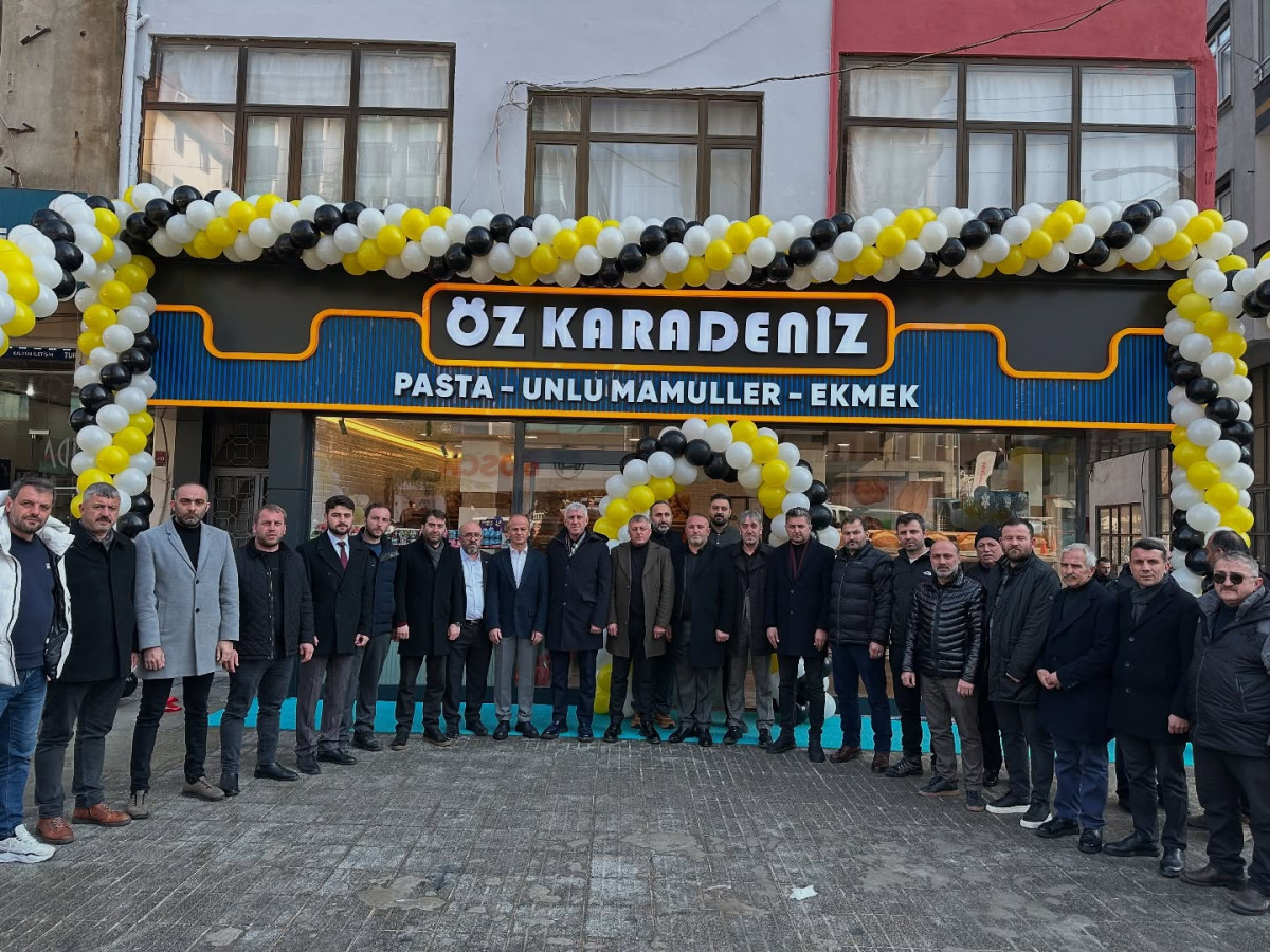 Öz Karadeniz Unlu Mamuller açılış töreni ile hizmete açıldı