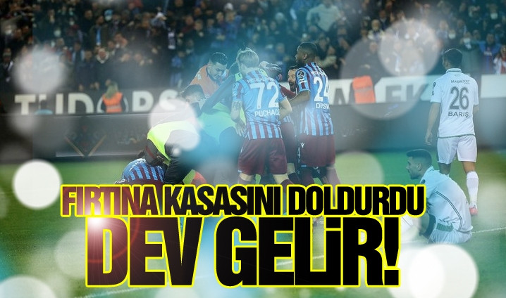 Trabzonspor kasasını da doldurdu! Dev gelir...