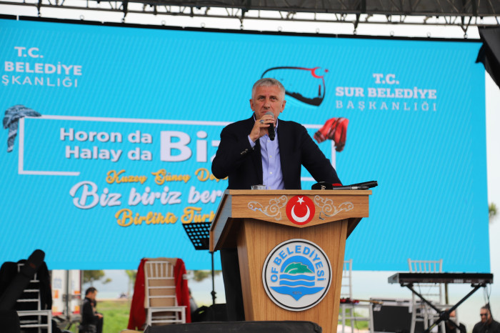 Kardeşlik bağları Diyarbakır'dan sonra Of'ta düğümlendi